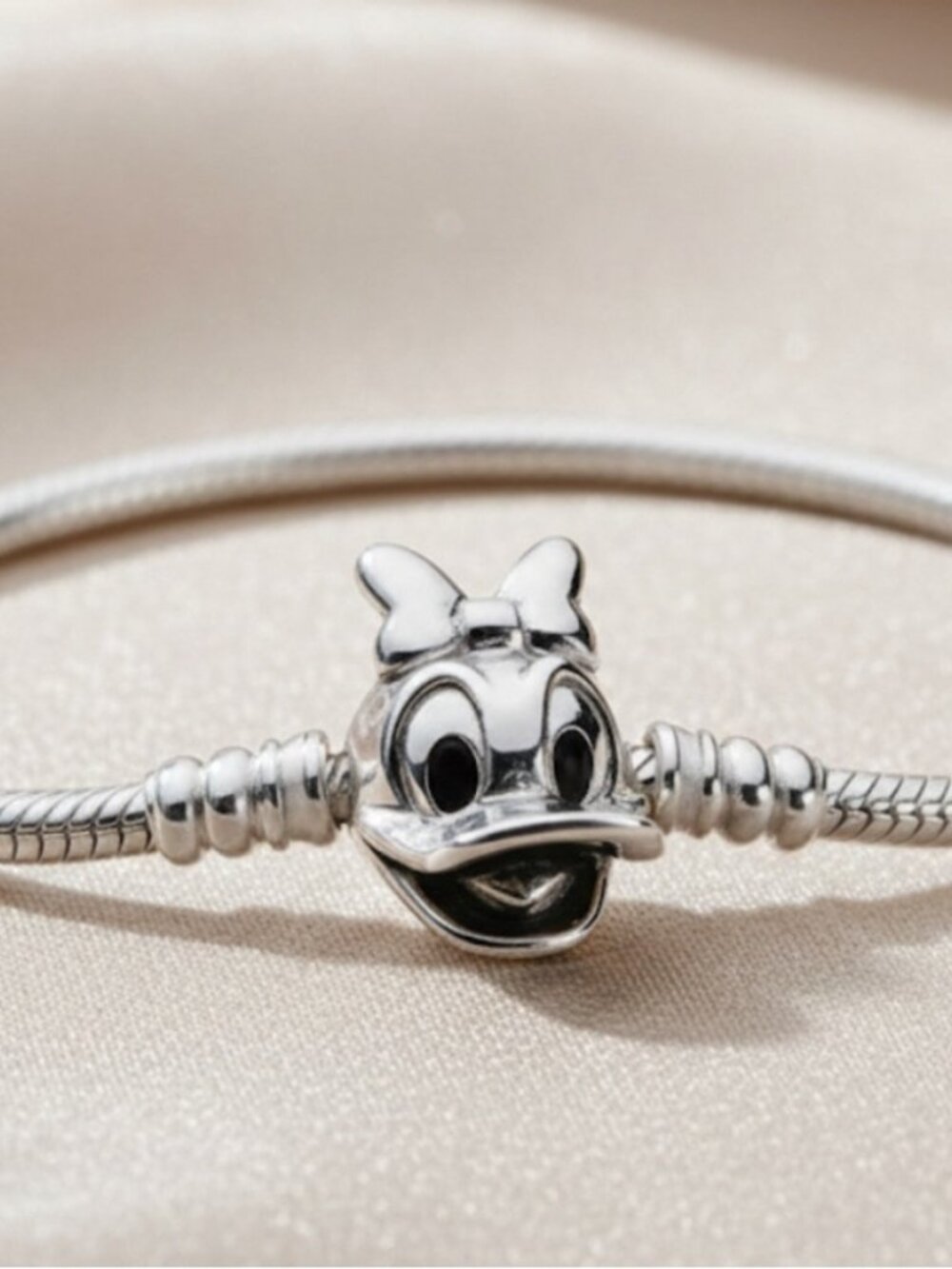 Silver Character Charm Bracelet